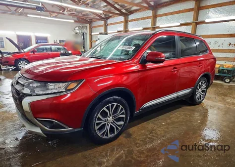 2016 Mitsubishi Outlander Se из США, поврежденный, VIN JA4AD3A30GZ051727